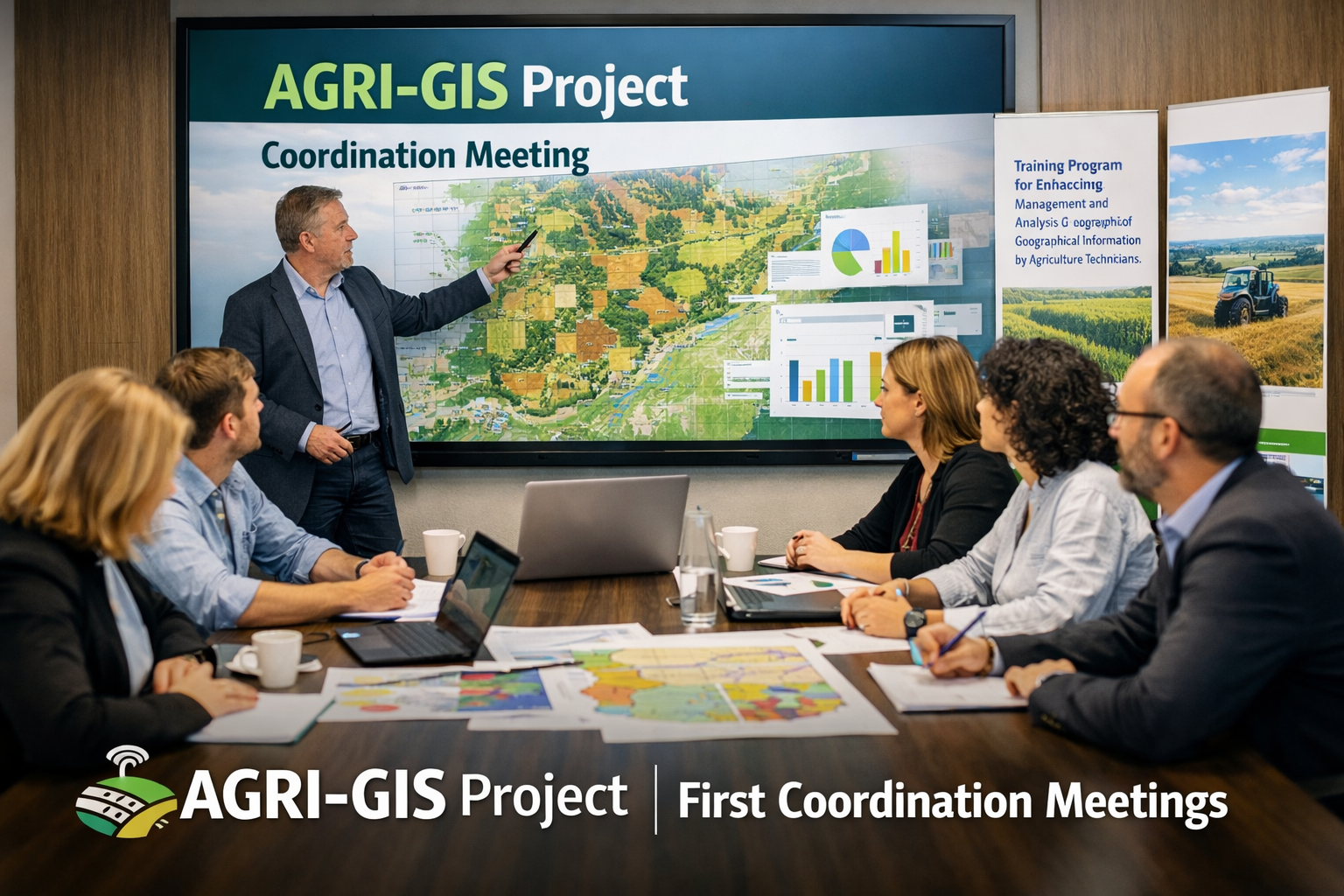 AGRI-GIS Project Holds Its First Coordination Meetings